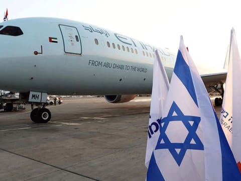 Etihad has had a touchdown in Tel Aviv... the other airlines that will be part of the 28 weekly services will soon be identified.