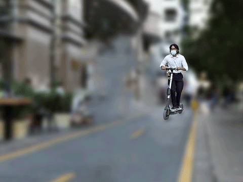 E-scooters or electronic scooters, which are stand-up scooters powered by a small electric motor, are popular in major cities around the world