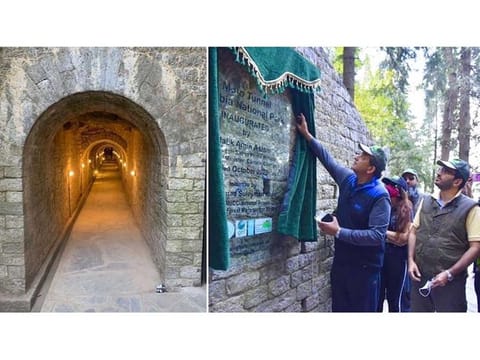 The historic 'Moto Tunnel' built in 1891, which was buried in garbage dump, has now been charmingly restored to its original glory by Pakistan's Ministry of Climate Change.