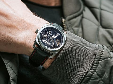 The CODE41 X41 qualifies for the Swiss Made tag but uses a TTO label instead