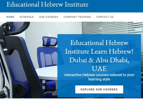 Educational Hebrew Institute is slated to open in January, 2021