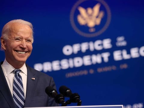 US President-elect Joe Biden