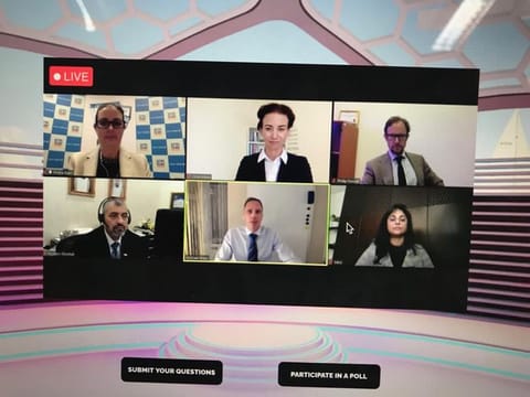 Speakers at the webinar on the importance of developing soft skills as a pathway to employability.