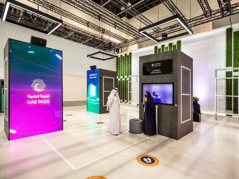 The TRA is showcasing its key projects through the digital government stand.