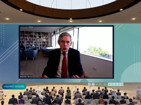 Former UK prime minister Gordon Brown said budgets of $150 billion towards education are set to be lost over the next year and there is a requirement to look at “innovative financing”.