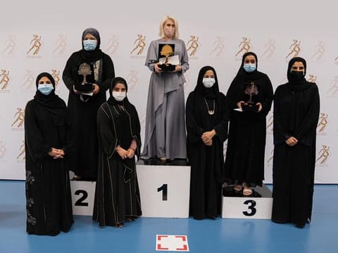 Ukrainian Ava Suleimanova was crowned champion as the Second FBMA Blitz Chess Tournament