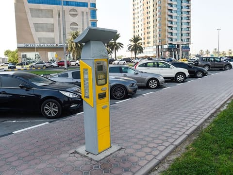 File photo of a parking meter in Sharjah city for illustrative purpose only