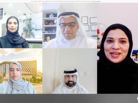 Speakers at the virtual session.