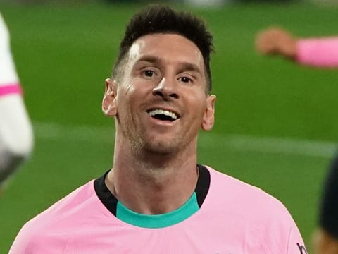Lionel Messi scored his 644th goal for Barcelona.