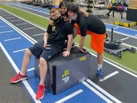 Marwan Mansoor, Kieran Carter and Verano Field at GymNation.