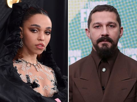 FKA twigs and Shia LaBeouf.
