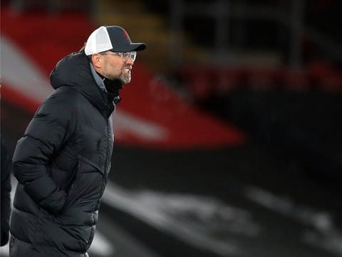 Liverpool's Jurgen Klopp fumes during the game against Southampton