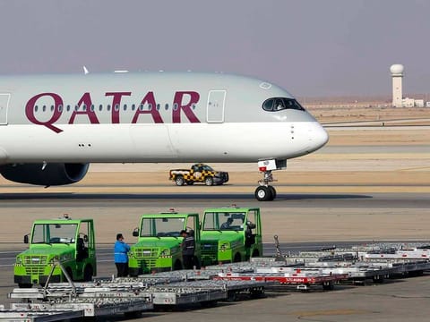 Touching down at more Gulf destinations... Qatar Airways' return will speed up the back to normalization move.