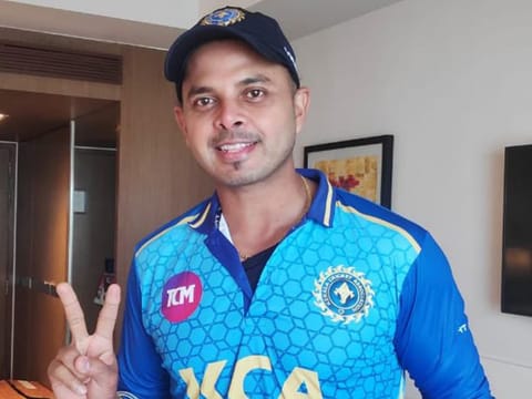 Sreesanth 2.0: A leaner and younger looking Shantakumaran Sreesanth has reunited with the Kerala dressing room after a long gap.