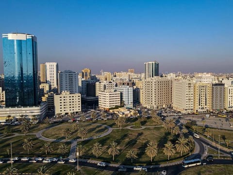 The Sharjah skyline. Sharjah Police have alerted the public to the fact that often, those soliciting beggars have found themselves being cheated or victimised by unscrupulous elements posing as beggars.
