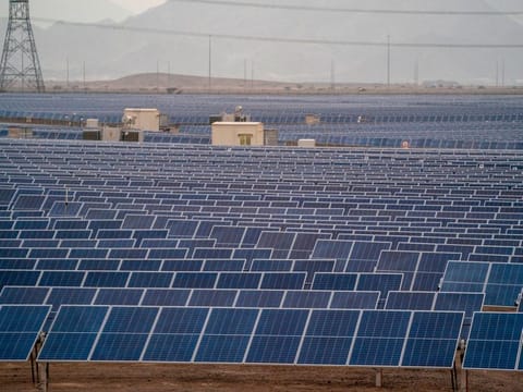 There are more than 80,000 solar modules lighting up for Oman Shell's Sohar Plant.