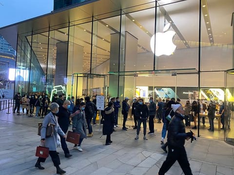 The company's forecast of 85 million this year is slightly lower than the initial shipment target of 90 million Apple offered in the previous two years.