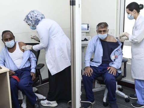 RTA employees get their COVID-19 jabs.