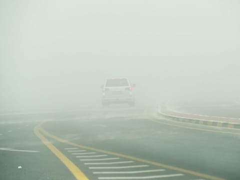 Dusty weather in Dubai and Sharjah