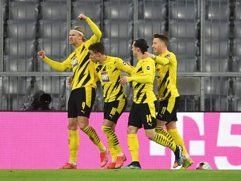 Dortmund's Erling Braut Haaland