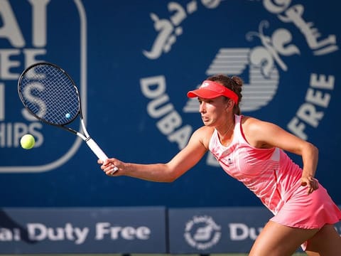Elise Mertens, the 10th seed, had to sweat for more than two and-a-half fours to claw her way into the semi-finals of Dubai Duty Free Tennis Championships.