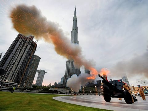 Preparations are in place to mark Eid with cannon fire, with dedicated teams assigned to each location.