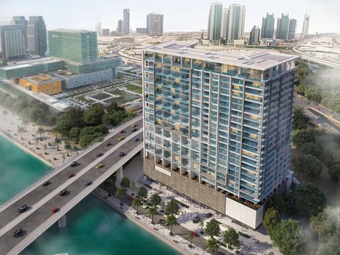 The Al Maryah Vista at Abu Dhabi's Al Maryah Island. The project has reached the 15% mark, according to Reportage Properties.