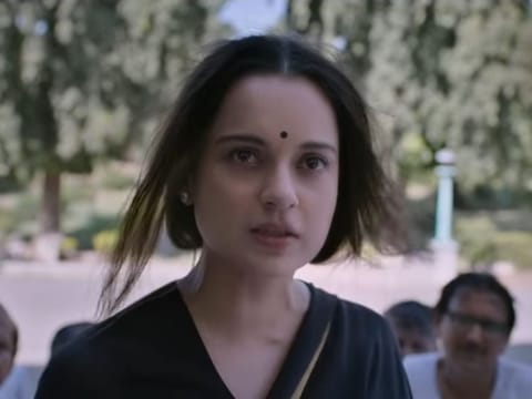 Kangana Ranaut as J Jayalalitha in the ‘Thalaivi’ trailer.