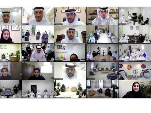 Each department of Sharjah City Municipality is currently reviewing its plans and achievements remotely.