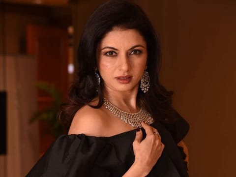 Actress Bhagyashree.