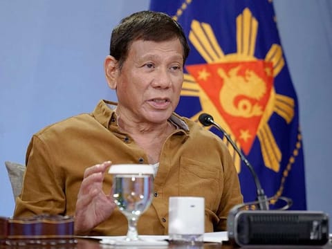 Philippine President Rodrigo Duterte.
