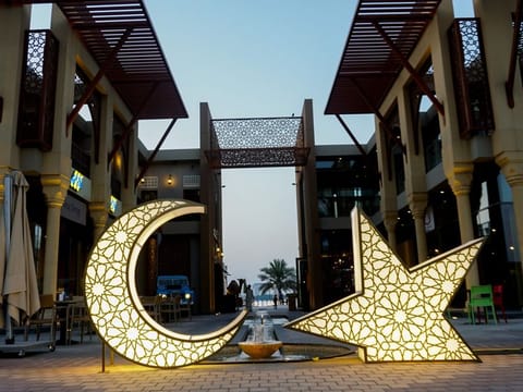 Ramadan decoration at Al Majaz Waterfront in Sharjah. Photo: Virendra Saklani/Gulf News