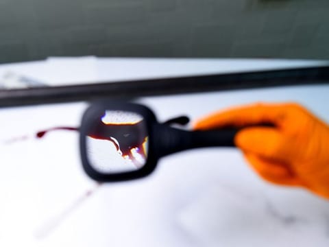 Sharjah Police's forensics laboratory tested 58,194 samples in 2020 to solve crimes.