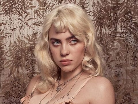 Billie Eilish poses for British Vogue