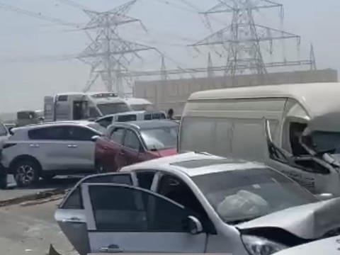 According to Dubai Police, the accident took place on Emirates Road towards Sharjah after Al Qudra bridge.