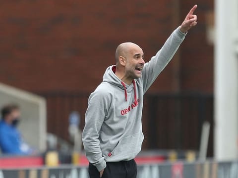 Manchester City manager Pep Guardiola.
