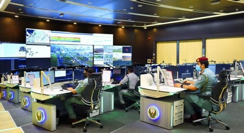 Sharjah Police Control Room
