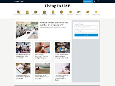 The Living in UAE section was launched on November 28, 2019 as a single point of reference for everything you needed to know to make your life easier in the UAE