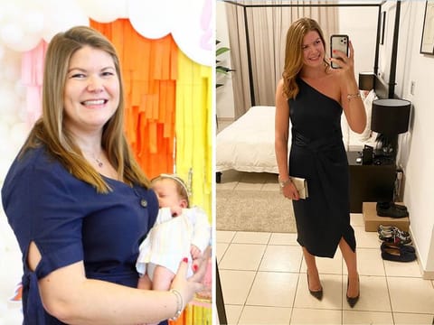 Leonie Pitts lost 37kg without giving up her favourite treats like biscuits and cakes