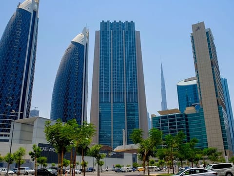 The Emirates REIT owned Index Tower at DIFC... The fund will soon need to come up with a Plan B on the restructuring efforts after failing to muster enough investor support on the bond maturity extension.