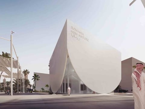 In the Sustainability cluster, the Romanian pavilion hopes to re-establish humanity’s connection with nature, a relationship battered by exploitation and rapid industrialisation, under the theme of ‘New nature’.