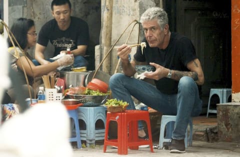 Anthony Bourdain stars in Morgan Neville's documentary, 'Roadrunner', a Focus Features release.
