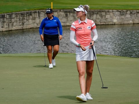 Nelly Korda will team up with Dubai's Alison muirhead