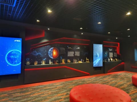 The main lobby within the Science Dome.