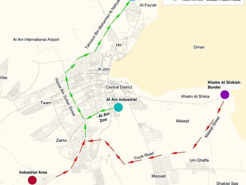 Route map for E66.