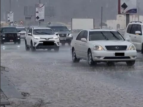 Rain in Masafi