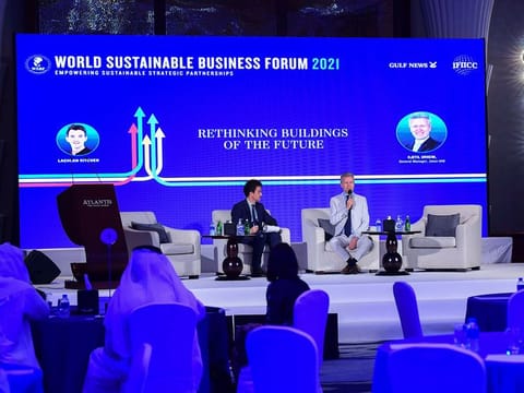 Kjetil Urheim, General Manager, Jotun UAE, talks about how the buildings of the future can be sustainable at the World Sustainable Business Forum