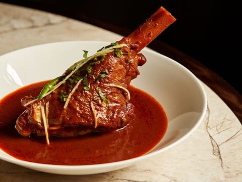 Expo 2020 Dubai's inclusive dining experience boasts more than 200 food and beverage outlets, and among them are 20-plus award-winning chefs, including Rohit Ghai and his authentic Indian delicacies (pictured) from his restaurant, Kutir.