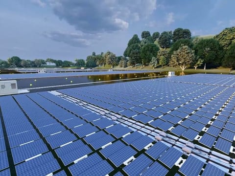 Cirata floating solar plant