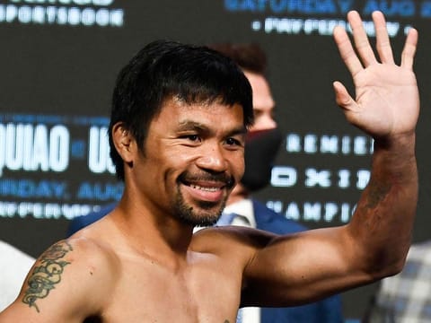 Manny Pacquiao had been the biggest sporting icon from Philippines, with a record of being a world champion boxer in eight divisions.